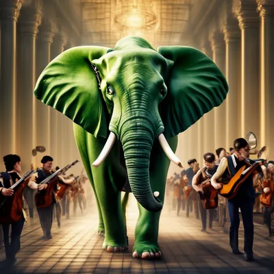 Зеленый слоник | Жлобин