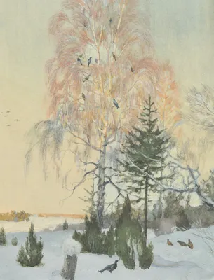 Цвет воды Зима в лесу иллюстрация штока. иллюстрации насчитывающей ландшафт  - 161596578
