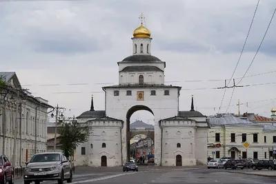 Владимир Золотые ворота Церковь Положения Ризы Господней Фотография