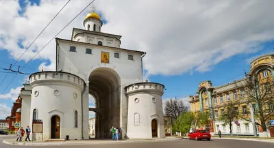 Из-за ремонта Золотых ворот движение в центре Владимира частично перекроют