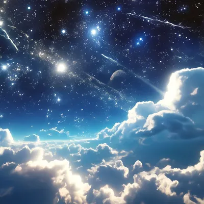 Картинки звездное небо космос