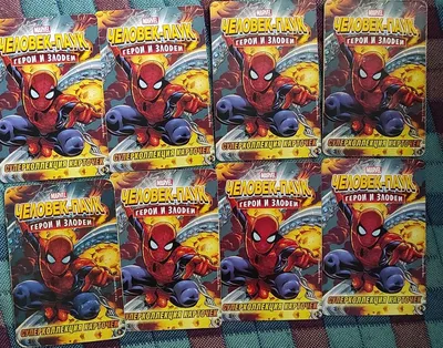 РЕДКИЕ КАРТОЧКИ! Моя коллекция карточек: Человек-Паук: Герои и Злодеи #6  Редкие Супергерои | MARVEL - YouTube