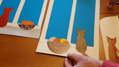 Раскраска кошка из геометрических фигур 😻 распечатать бесплатно