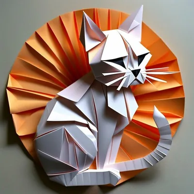 Эскиз кошка геометрия - 75 фото
