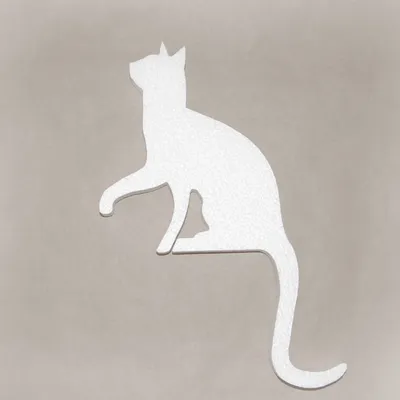 Стилизованное изображение кота в черном и белом цветах, составленное из геометрических  фигур и завитков vector de Stock | Adobe Stock