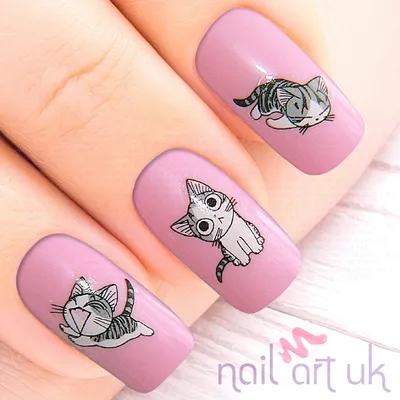 Маникюр с кошками. Как нарисовать кошку на ногтях - Janet.ru