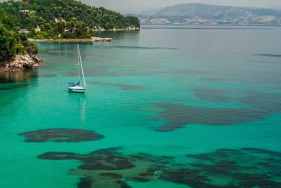 Красивые морские пейзажи Греции стоковое фото ©kamchatka 73046625