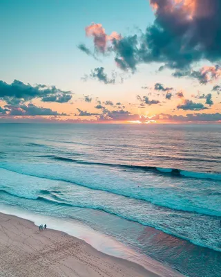 Красивый берег моря - красивые фото