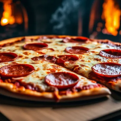 Самая вкусная, красивая пицца …» — создано в Шедевруме