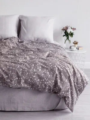 Комплект постельного белья, цветочное, односпальное и двуспальное, евро  купить по низким ценам в интернет-магазине Uzum (756699)
