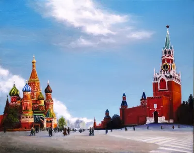 Картина «Красная площадь» - Арт Галерея Мост