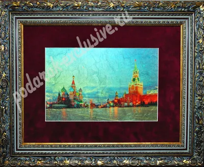 Скретч-картина \"Red Square\" (Красная Площадь) 5562