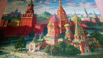 Красная площадь в городе Москва, …» — создано в Шедевруме