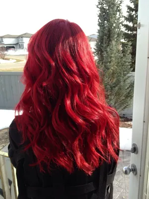 Красные волосы картинки
