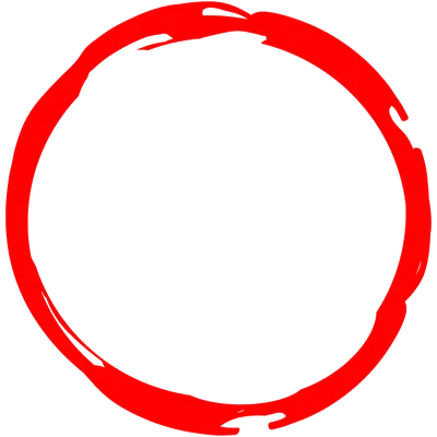 Красный круг на чёрной поверхности — Википедия