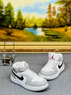 Детские кроссовки Nike Air Jordan Retro красные - купить по цене 5790 руб.  в Москве