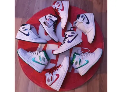 Nike кроссовки Air Jordan 1 (Найк Аир Джордан) Tokyo Bio купить