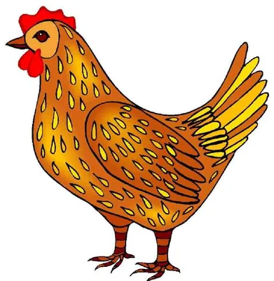 рисунок Страница раскраски курицы изолированная для детей Графическая  раскраска курица вектор PNG , рисунок курицы, рисунок кольца, детский  рисунок PNG картинки и пнг рисунок для бесплатной загрузки