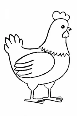 Картинка для детей курица 👶 (30 фото) ⭐ Наслаждайтесь юмором! | Rooster  art, Hen, Farm logo
