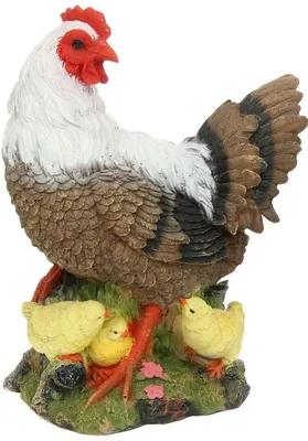 Курица с цыплятами младенца на дворе Стоковое Фото - изображение  насчитывающей ферма, природа: 122374046