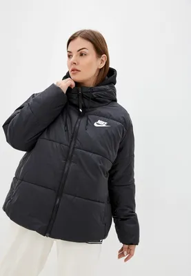 Куртка утепленная Nike WNSW TF RPL CLASSIC TAPE JKT P, цвет: черный,  RTLAAO553201 — купить в интернет-магазине Lamoda