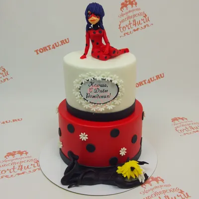 Торт Леди Баг на день рождения - Торты на заказ Киев, Кондитерская с  многолетним опытом Cupcake