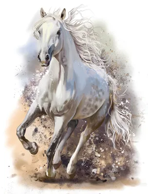 Картинки животных для срисовки | Лошадиные картины, Лошади, Рисунки лошади