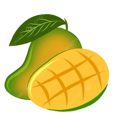 Манго фрукт с кусочками манго Изолировано на белом фоне Файл содержит  обтравочный путь Стоковое Изображение - изображение насчитывающей кубики,  еда: 161499609