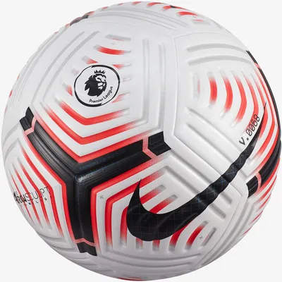 Футбольный мяч Nike FLIGHT PL 5 арт.CQ7147-100 (размер № 5, Белый,  Черно-красный) в Москве и Санкт-Петербурге. Доставка по всей России.