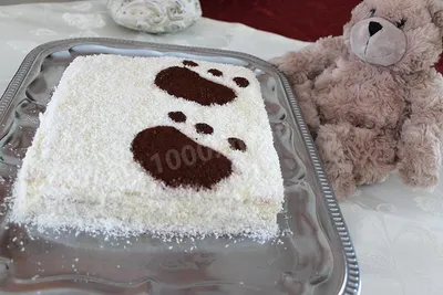 Торт сметанный Мишка на севере рецепт с фото - 1000.menu