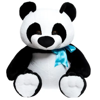 Плюшевый мишка Панда с ленточкой, размер 90см: цена 790 грн - купить Мягкие  игрушки на ИЗИ | Украина