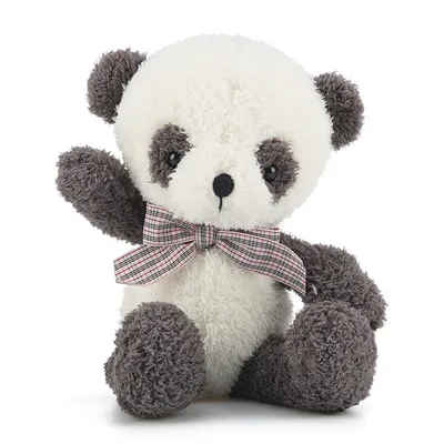 Panda Teddy Bear, Valentine Panda Stuffed Animal with Bow Tie
