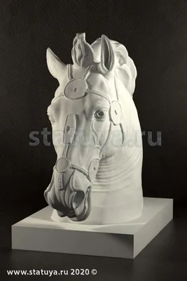 Гигантская голова лошади - 3d stl модель для ЧПУ