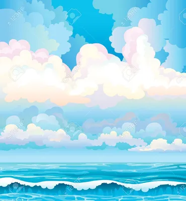 Голубое небо и море (61 фото) »