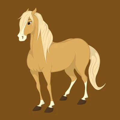 Рисунок лошадь для детей - 54 фото