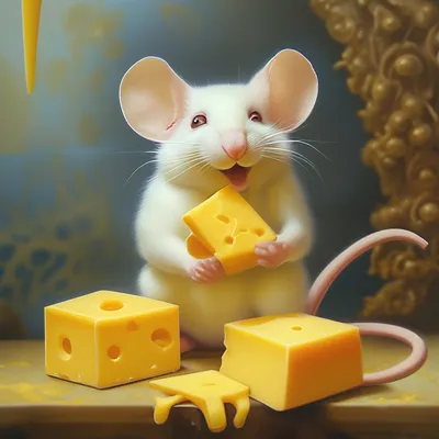 Мышка и сыр в интернет-магазине Ярмарка Мастеров по цене 3500 ₽ – 4CW93RU |  Кукольная еда, Бирюч - доставка по России