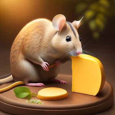 Симпатичная мышь с сыром иллюстрация вектора. иллюстрации насчитывающей мыши  - 108030137