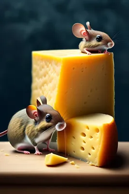милая мышь ест сыр на темном фоне, мультяшная крыса фон картинки и Фото для  бесплатной загрузки