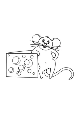 Значок Мышь и сыр оптом