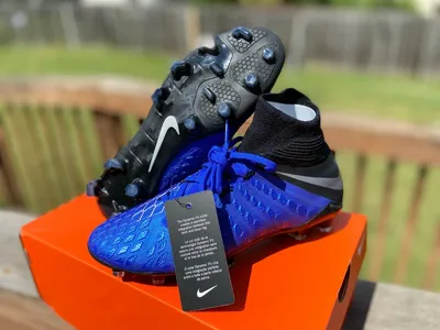 Nike Hypervenom Phantom 3 Elite FG ACC Youth Soccer Cleats Blue AJ3791-400  $175 | eBay