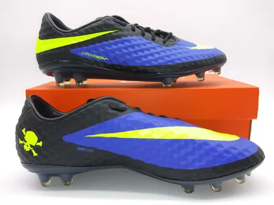Amazon.com | Nike Hypervenom Phinish Leather FG (Black/Orange) (7) | Soccer