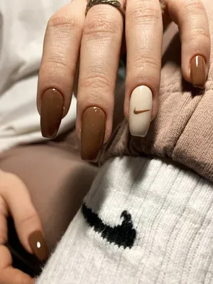 nike nails | Kylie nails, Stylish nails, Gel nails