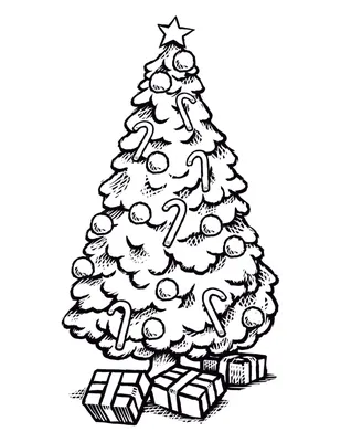 рождественские носки подарки подарили зимние праздничные новогодние  украшенные коробки и пакеты черно-белые праздничные праздники Иллюстрация  вектора - иллюстрации насчитывающей черный, влюбленность: 164552347