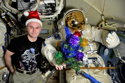 Дед Мороз, поехали: как отмечают Новый год в космосе | Ёлка Тренд | Дзен