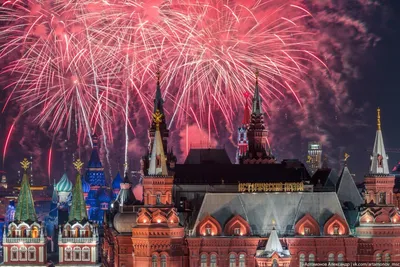 Новый год в крупнейших городах России
