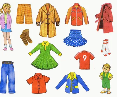 Картинки сезонная одежда весна для детей (68 фото) » Картинки и статусы про  окружающий мир вокруг