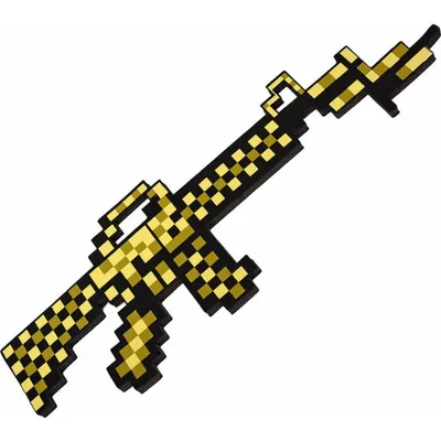 Оружие Майнкрафт (Minecraft)/Пиксельный пистолет Магнум 8 Бит, Pixel Crew —  купить в интернет-магазине по низкой цене на Яндекс Маркете