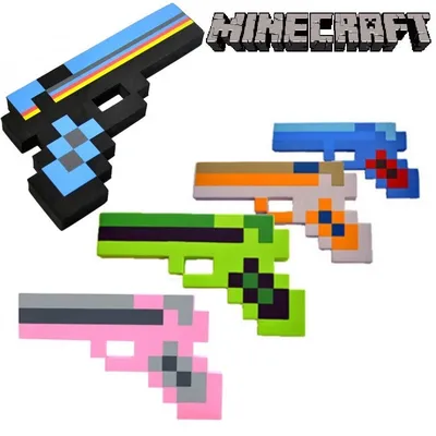 Оружие алмазный меч топор пистолет кирка Minecraft майнкрафт: 100 грн. -  Другое игрушечное оружие Днепр на Olx