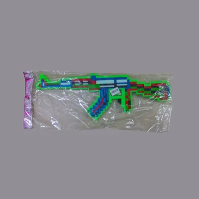 Купить огнестрельное игрушечное оружие Minecraft Пистолет Пиксельный 81132  Оранжевый, цены на Мегамаркет | Артикул: 100024187650
