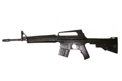 Оружие М16 проработанной графикой» — создано в Шедевруме